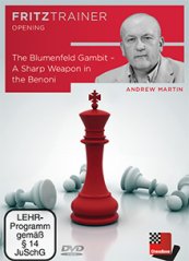 The Blumenfeld Gambit - A sharp weapon in the Benoni, Andrew Martin (English)