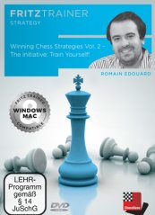 Winning Chess Strategies Vol. 2 – The Initiative: Train Yourself!, Romain Edouard (English)