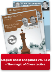 Magic of Chess Tactics Vol. 1 & 2 + Magical Chess Endgames, Karsten Müller (English, German)