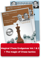 Magic of Chess Tactics Vol. 1 & 2 + Magical Chess Endgames, Karsten Müller (English, German)