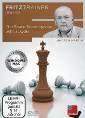 The Sharp Scandinavian with 3...Qd6, Andrew Martin (English)