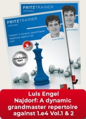 Najdorf: A dynamic grandmaster repertoire against 1.e4 Vol.1 & 2, Luis Engel (English)