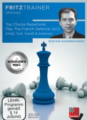 Top Choice Repertoire: Play the French Defence Vol.2, Rustam Kasimdzhanov (English)