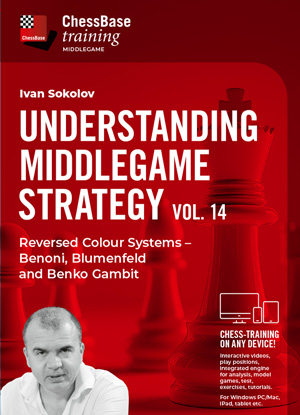 Understanding Middlegame Strategy Vol.14 Reversed Colour Systems – Benoni, Blumenfeld and Benko Gambit, Ivan Sokolov (English)