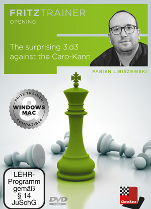 The surprising 3.d3 against the Caro-Kann, Fabien Libiszewski (English)