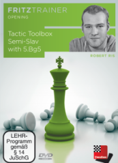 Tactic Toolbox Semi-Slav with 5.Bg5, Robert Ris (English)