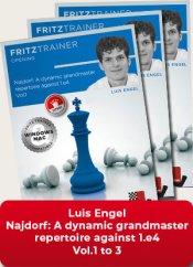 Najdorf: A dynamic grandmaster repertoire against 1.e4 Vol.1 to 3, Luis Engel (English)