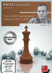 The smooth Scandinavian Defence with 3...Qd8, Robert Ris (English)