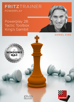 Power Play 28: Tactic Toolbox King's Gambit, Daniel King (English, German)