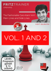 The Fashionable Caro-Kann Vol.1 and 2, Vidit Gujrathi (English)