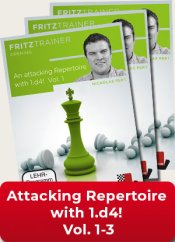 Attacking Repertoire with 1.d4! Vol. 1 - 3, Nicholas Pert (English)