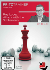 Ruy Lopez: Attack with the Schliemann, Sam Collins (English)