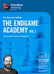 The Endgame Academy Vol.1: Checkmate & pawn endgames, Karsten Müller (English)