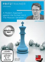A modern approach against the Sicilian Vol.2: The Moscow Variation, Jan Werle (English)