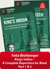 King’s Indian – A Complete Repertoire for Black Part 1 & 2, Felix Blohberger (English, German)