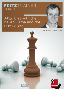 Attacking with the Italian Game and the Ruy Lopez, Sergei Tiviakov (English)