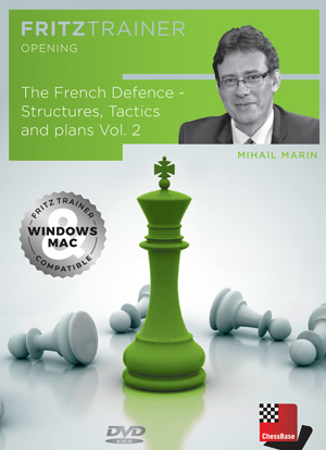 The French Defence - Structures, Tactics and plans Vol.2, Mihail Marin (English)