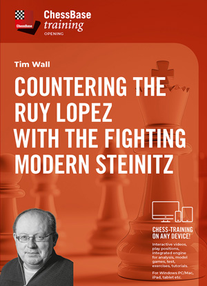Countering the Ruy Lopez with the fighting Modern Steinitz, Tim Wall (English)