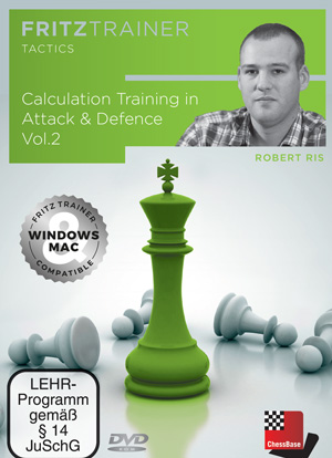 Calculation Training in Attack & Defence Vol.2, Robert Ris (English)