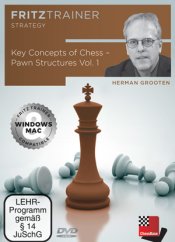 Key Concepts of Chess - Pawn Structures Vol.1, Herman Grooten (English)