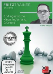 3.h4 against the King's Indian and Grünfeld, Sipke Ernst (English)
