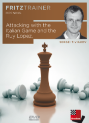 Attacking with the Italian Game and the Ruy Lopez, Sergei Tiviakov (English)