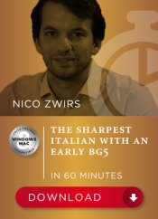 The sharpest Italian with an early Bg5 in 60Min, Nico Zwirs (English)