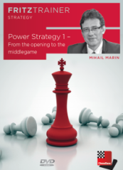Power Strategy 1 - From the Opening to the Middlegame, Mihail Marin (English, German)