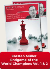 Endgames of the World Champions Vol 1 & 2, Karsten Müller (English, German)