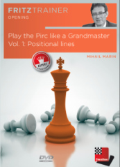 Play the Pirc like a Grandmaster Vol. 1: Positional lines, Mihail Marin (English)