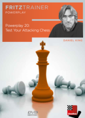 Power Play 20: Test Your Attacking Chess, Daniel King (English, German)