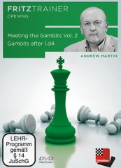Meeting the Gambits Vol.2 - Gambits after 1.d4, Andrew Martin (English)