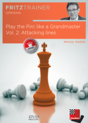 Play the Pirc like a Grandmaster Vol. 2: Attacking lines, Mihail Marin (English)