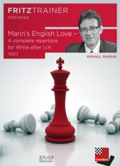 Marin's English Love - A complete repertoire for White after 1.c4 Vol.1, Mihail Marin (English)