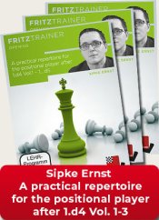 A practical repertoire for the positional player after 1.d4 Vol.1 – 3, Sipke Ernst (English)