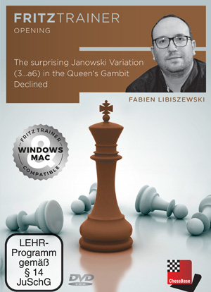 The surprising Janowski Variation  (3...a6) in the Queen‘s Gambit  Declined, Fabien Libiszewski (English, French)