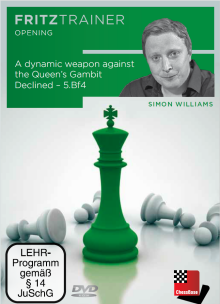 A dynamic weapon against the QGD - 5.Bf4, Simon Williams (English)