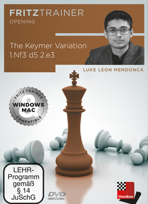 The Keymer Variation - 1.Nf3 d5 2.e3, Leon Mendonca (English)