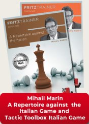 A Repertoire against  the Italian Game and Tactic Toolbox Italian Game, Mihail Marin (English)