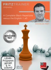 A Complete Black Repertoire versus the English, 1...e5, Nicholas Pert (English)