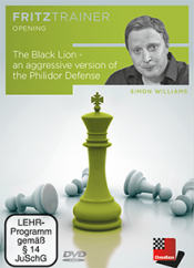 The Black Lion - an aggressive version of the Philidor Defense, Simon Williams (English)