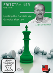 Meeting the Gambits Vol.1 - Gambits after 1.e4, Andrew Martin (English)