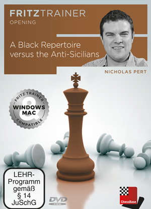 A Black Repertoire versus the Anti-Sicilians, Nicholas Pert (English)