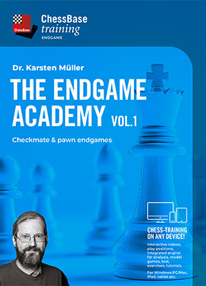 The Endgame Academy Vol.1: Checkmate & pawn endgames, Karsten Müller (English)