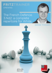 The French Defence. 3.Nd2: a complete repertoire for White, Sergei Tiviakov (English)