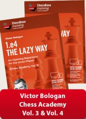 Chess Academy Vol. 3 & 4, Victor Bologan (English)