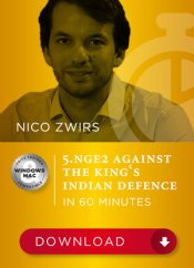 5.Nge2 against the King's Indian Defence, Nico Zwirs (English)