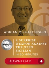 A Surprise Weapon in the Open Sicilian with 4.Qxd4 & 6.Qd3, Adrian Mikhalchishin (English)