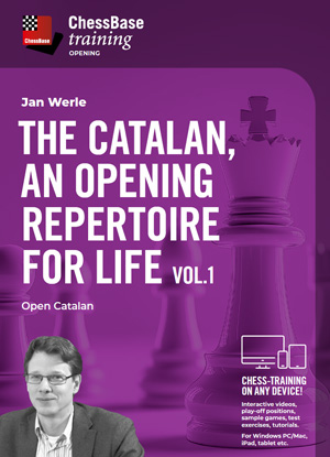 The Catalan, an opening repertoire for life Vol.1 - Open Catalan, Jan Werle (English)