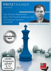 Top Choice Repertoire: Play the French Defence Vol.1, Rustam Kasimdzhanov (English)